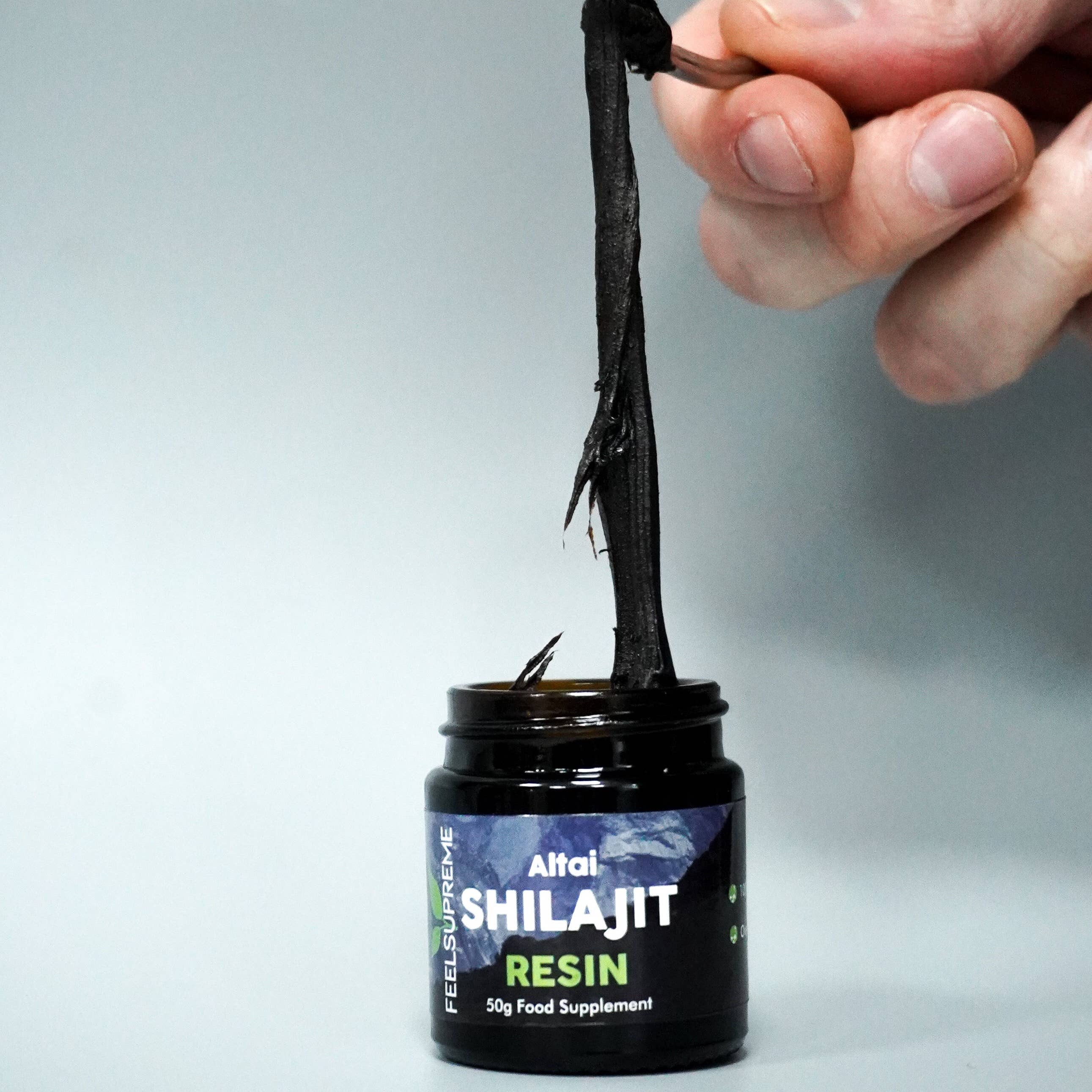 Premium Altai Shilajit Resin 50g | Over 85% Fulvic Acid