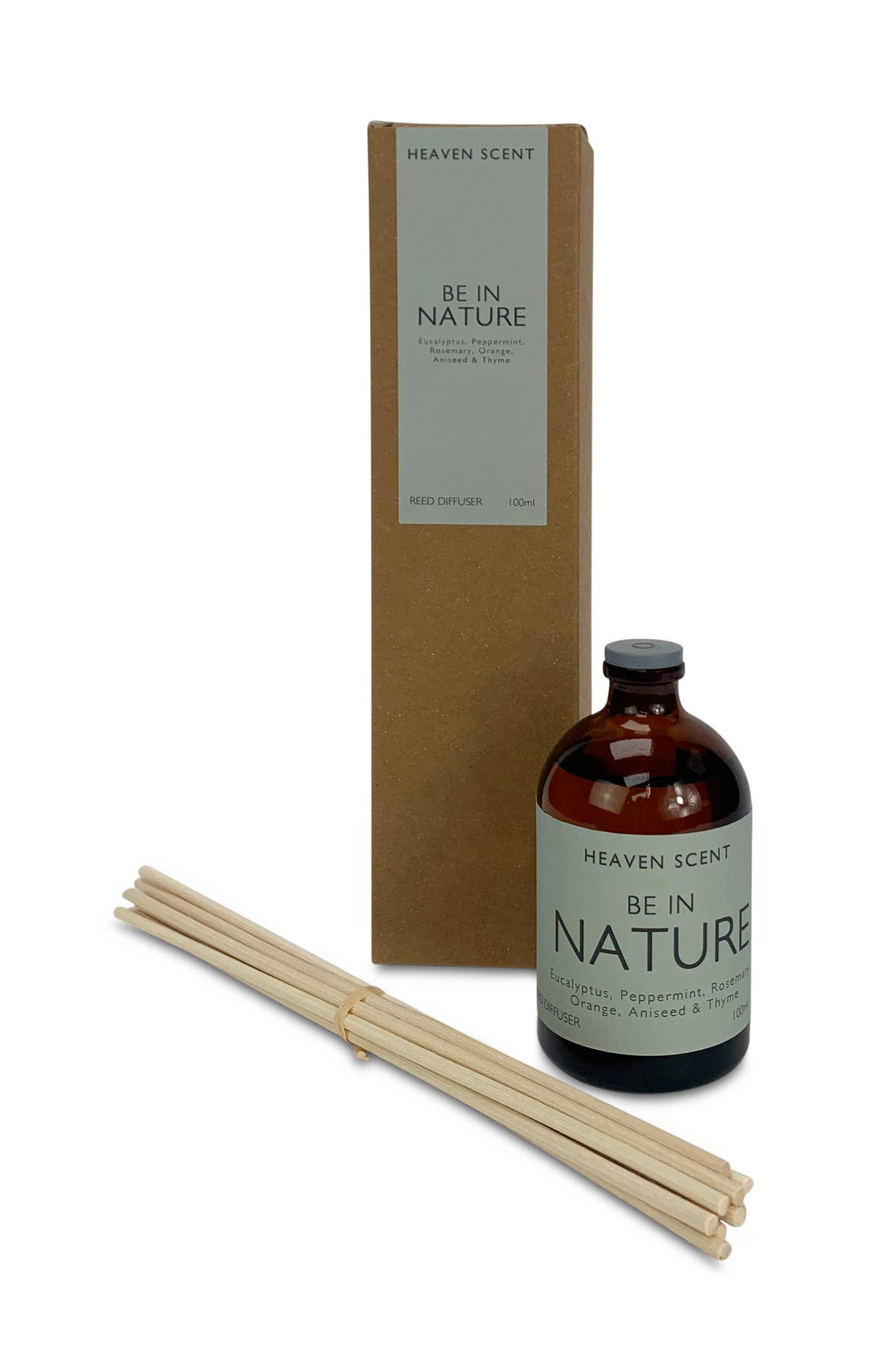 100ml Amber Reed Diffuser - Wellbeing Range
