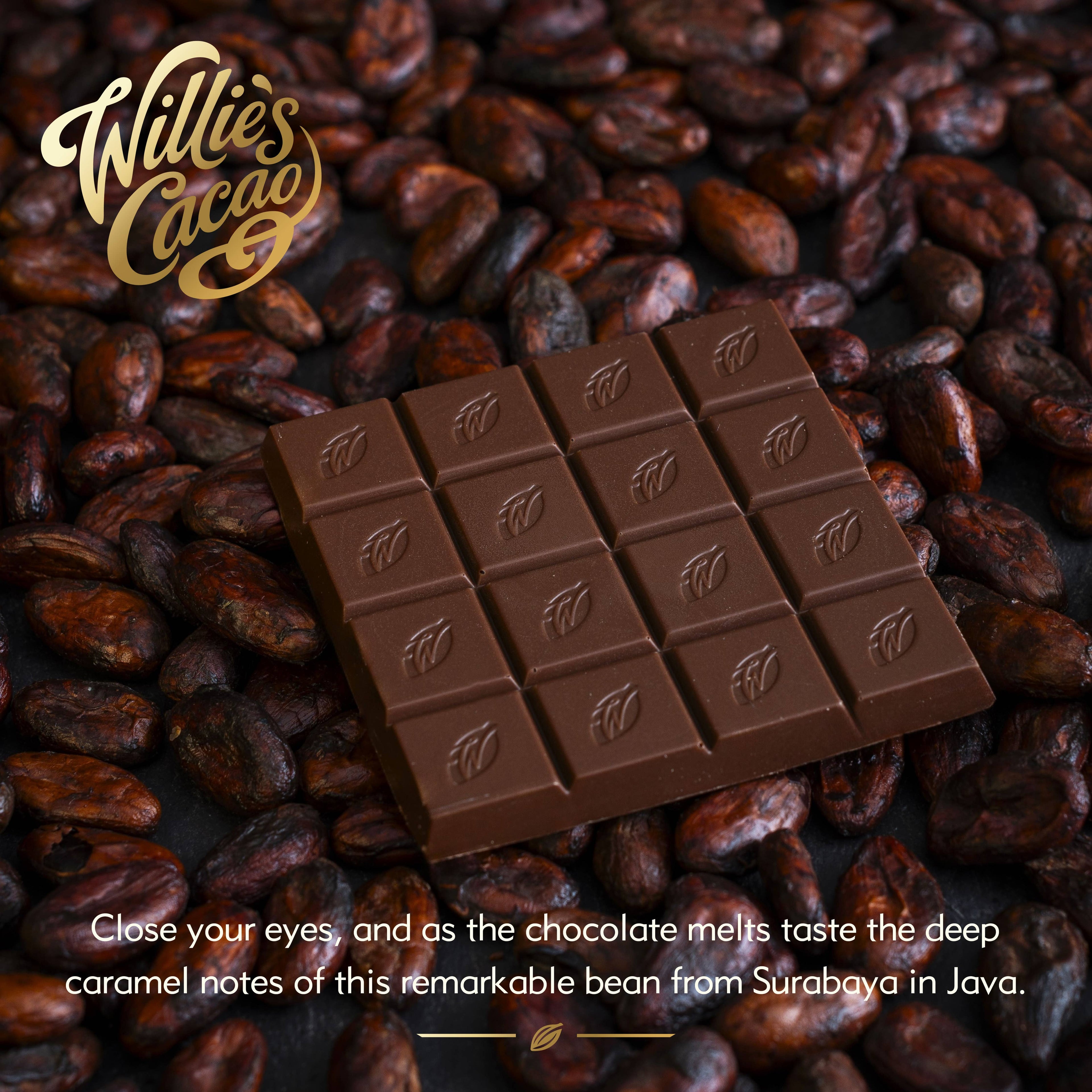 Milk of the Stars. Surabaya 54% milk chocolate. 50g bar