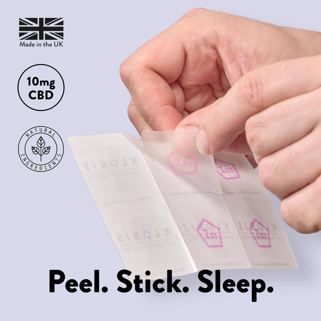 Natural Sleep Patches with Valerian, Hops & Passionflower