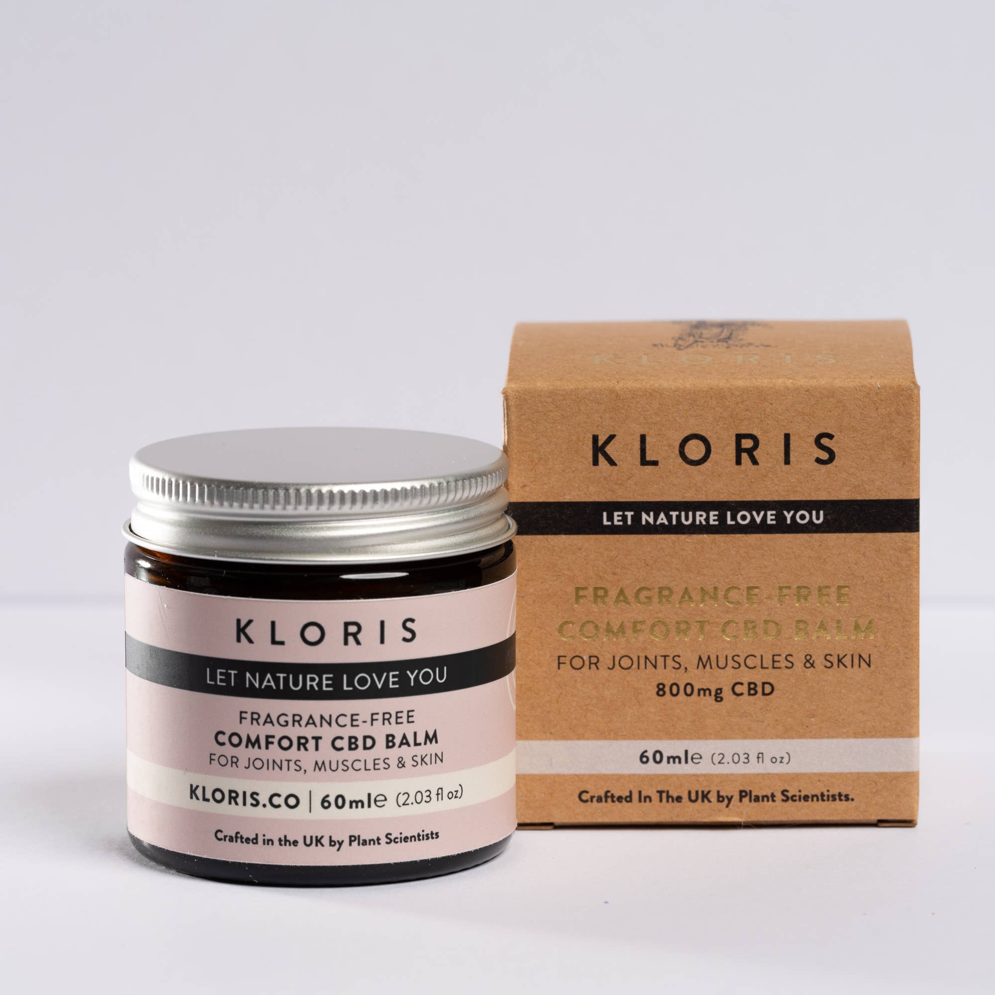 Fragrance-Free CBD Balm – High Strength Joint Relief