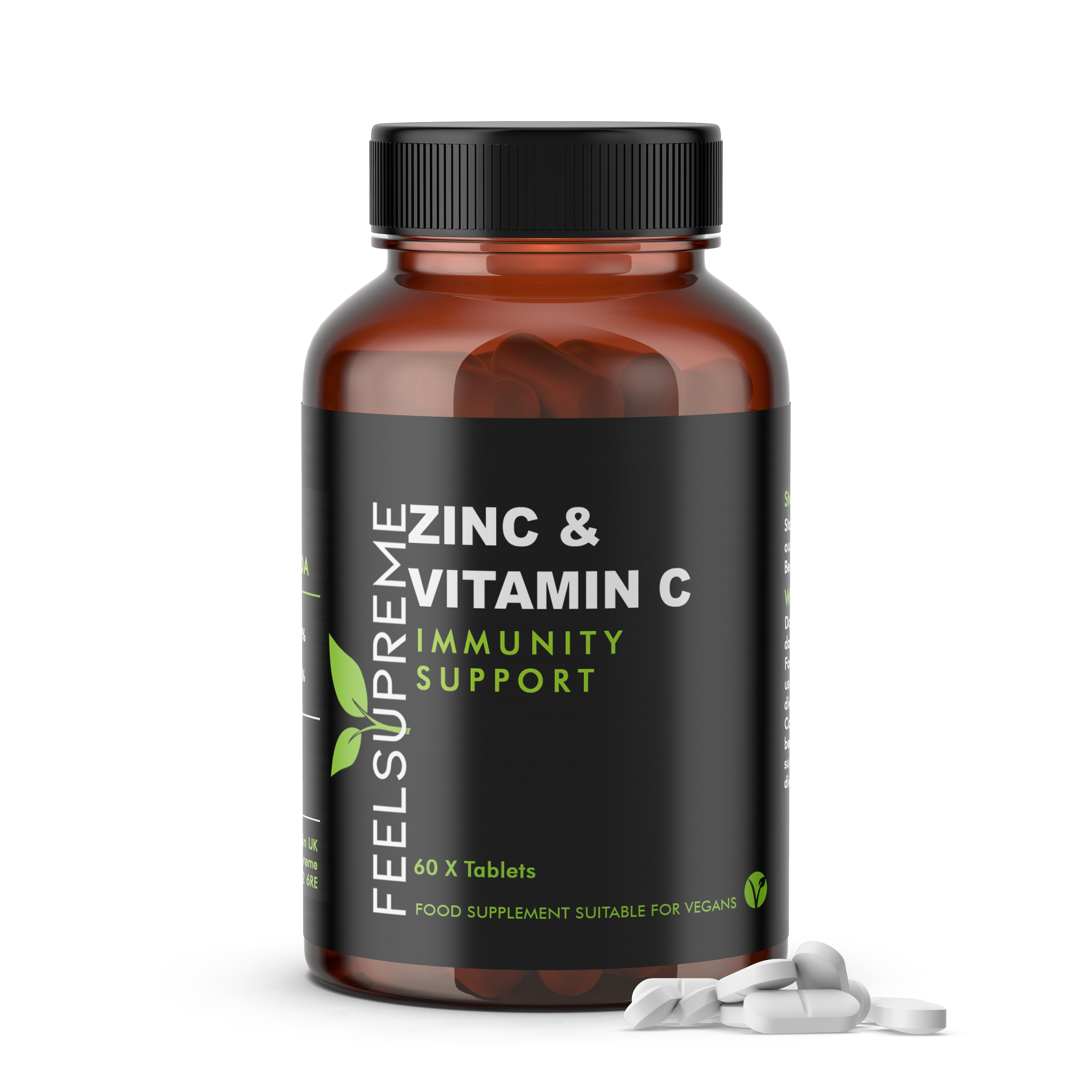 Zinc with Vitamin C | Immunity Support Supplement