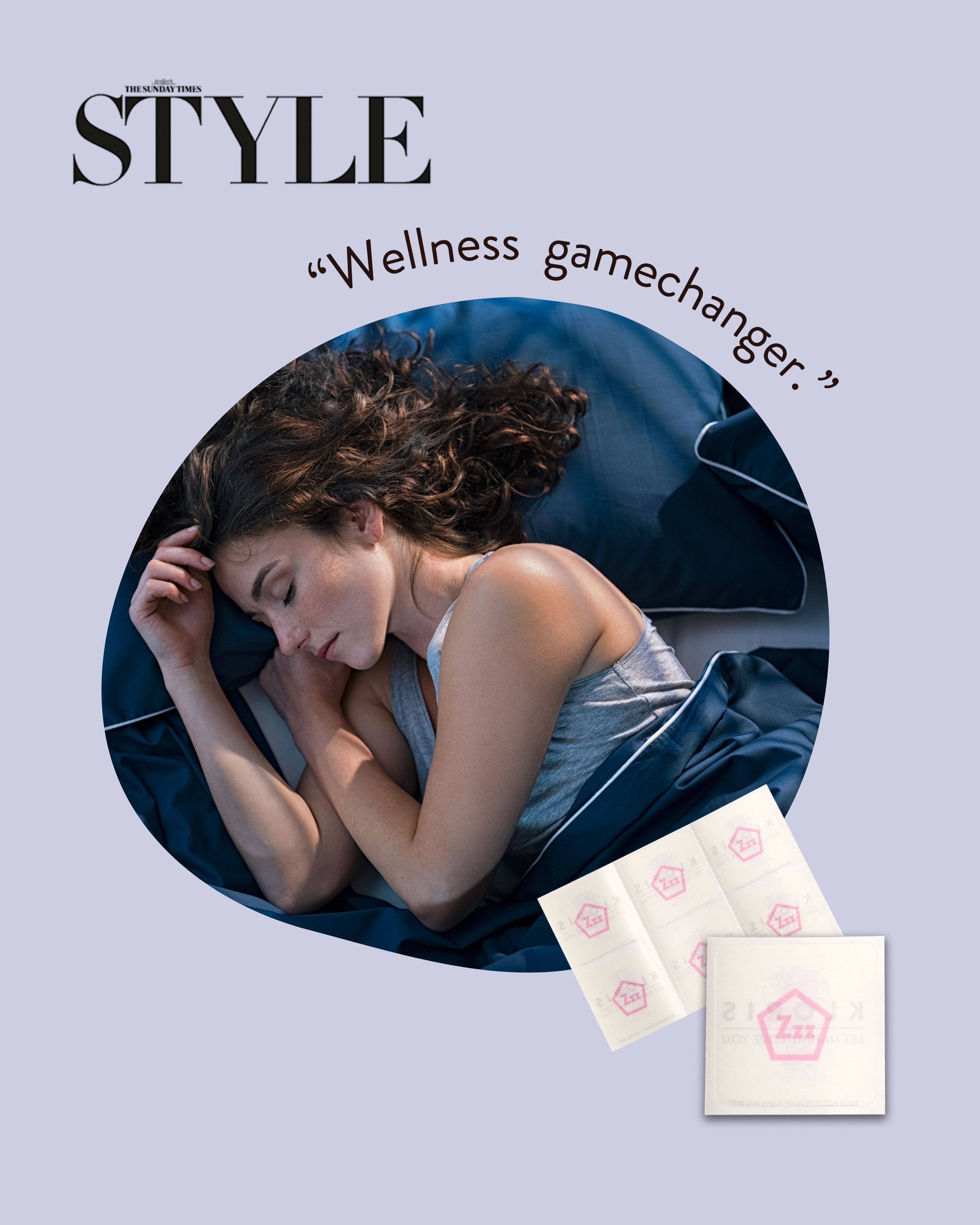Natural Sleep Patches with Valerian, Hops & Passionflower