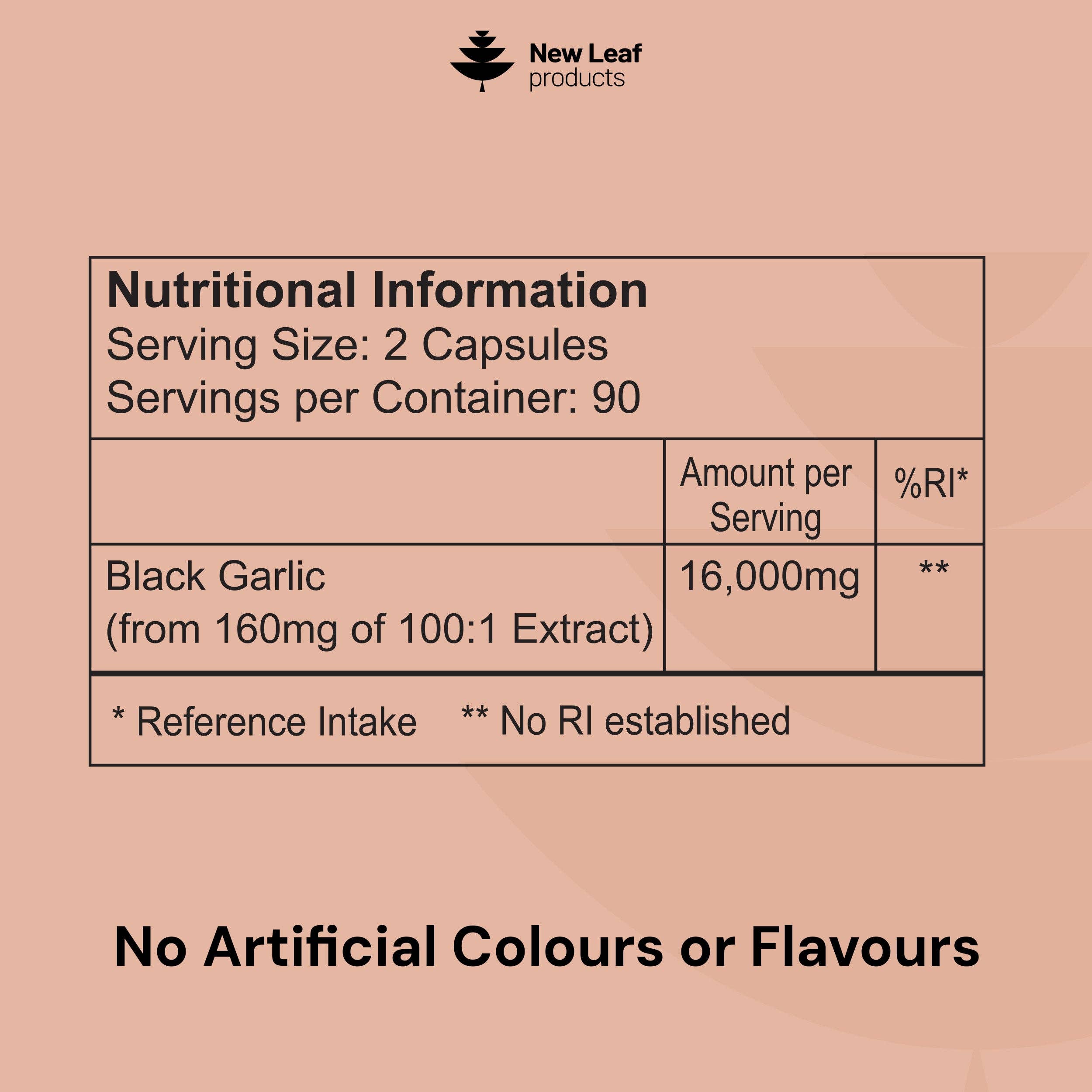 Black Garlic Capsules
