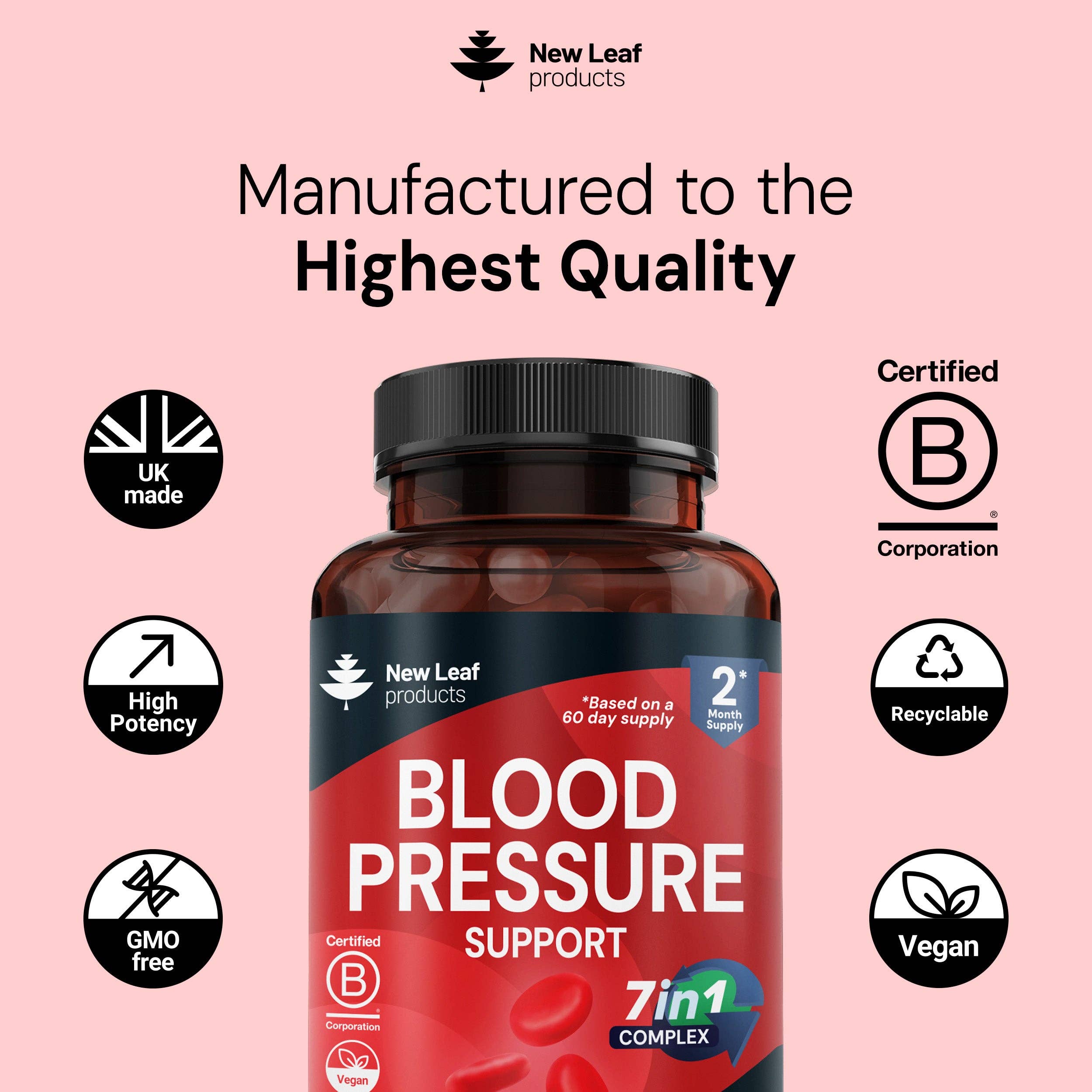 Blood Pressure Support Capsules