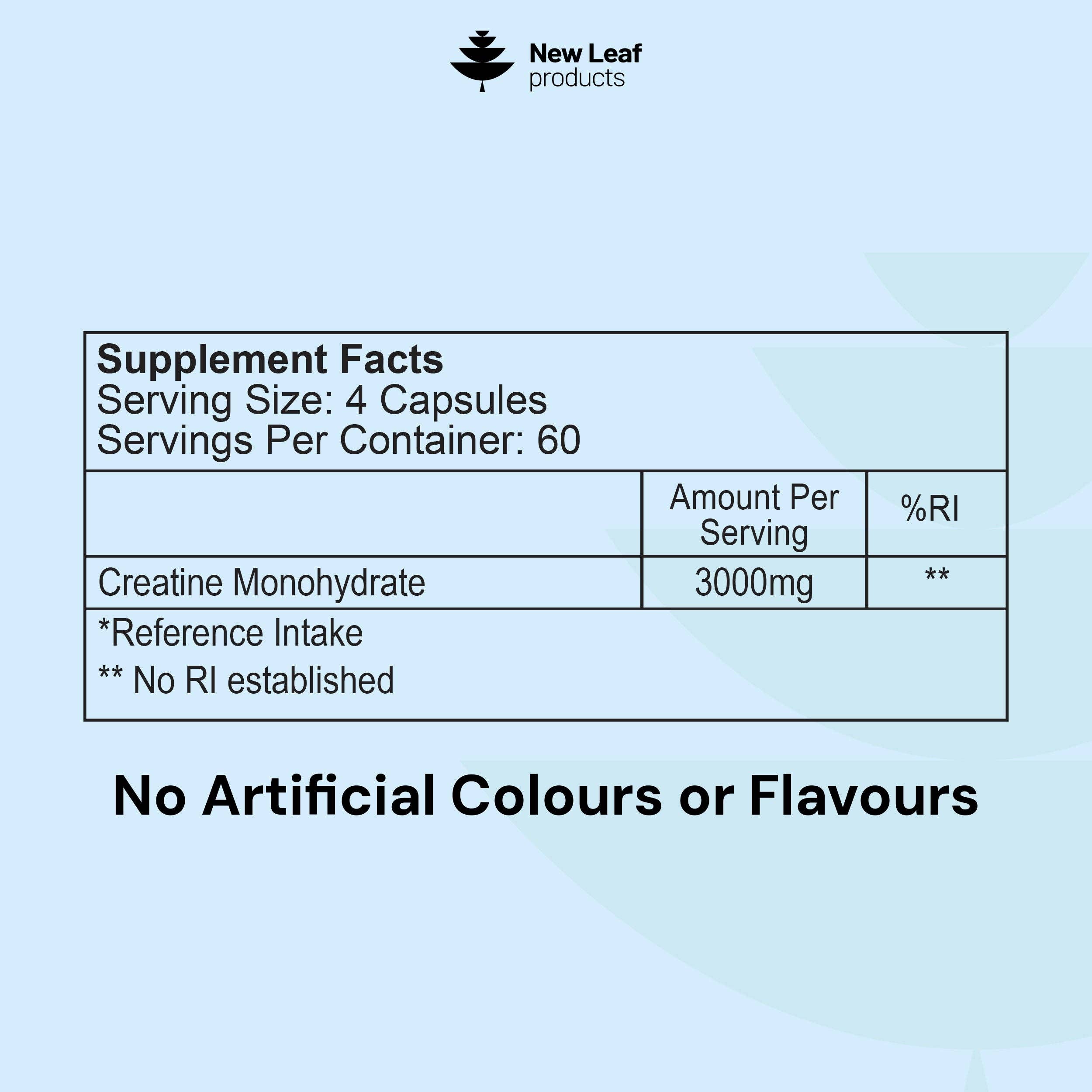 Creatine Monohydrate Capsules