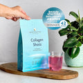Rejuvenated Collagen Shots - 10,000 mg Marine Collagen Supplement Drink with Antioxidants, Vitamins & Hyaluronic Acid (30 Servings