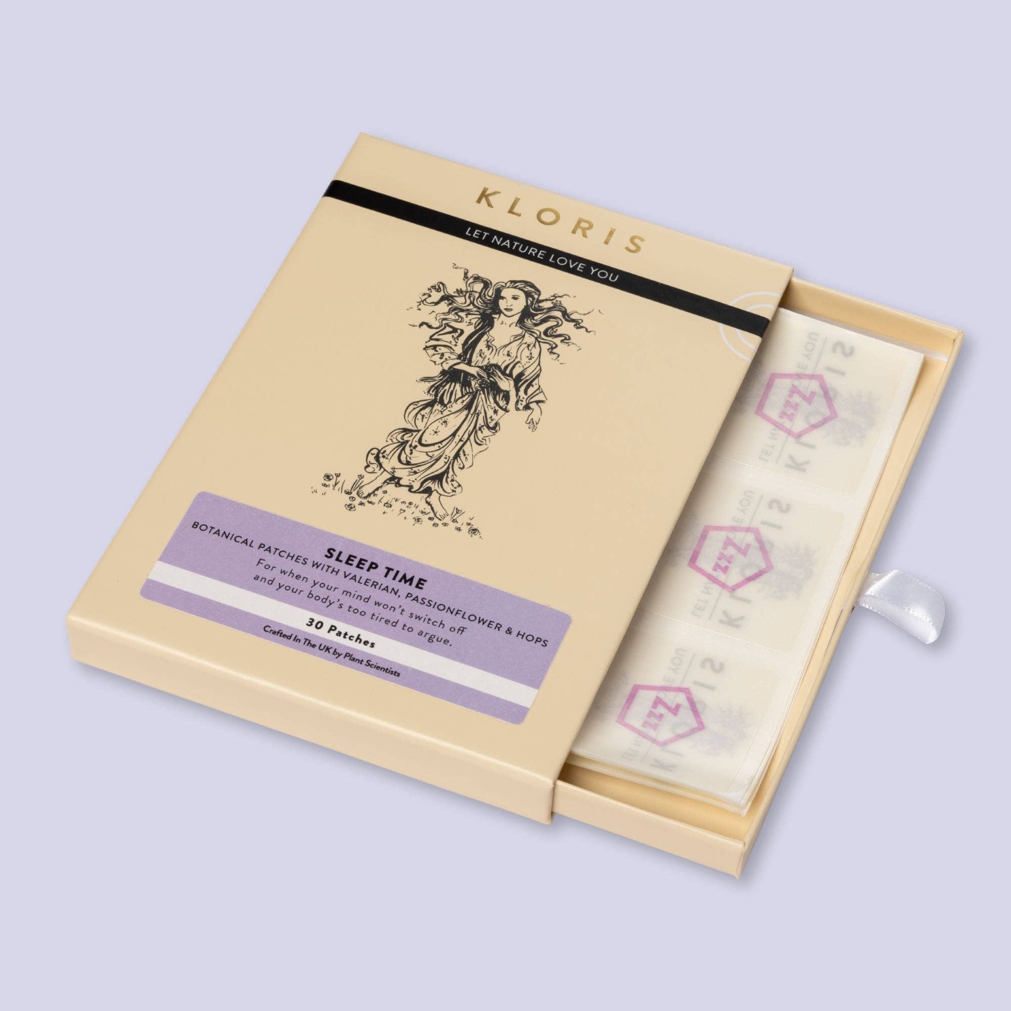 Natural Sleep Patches with Valerian, Hops & Passionflower