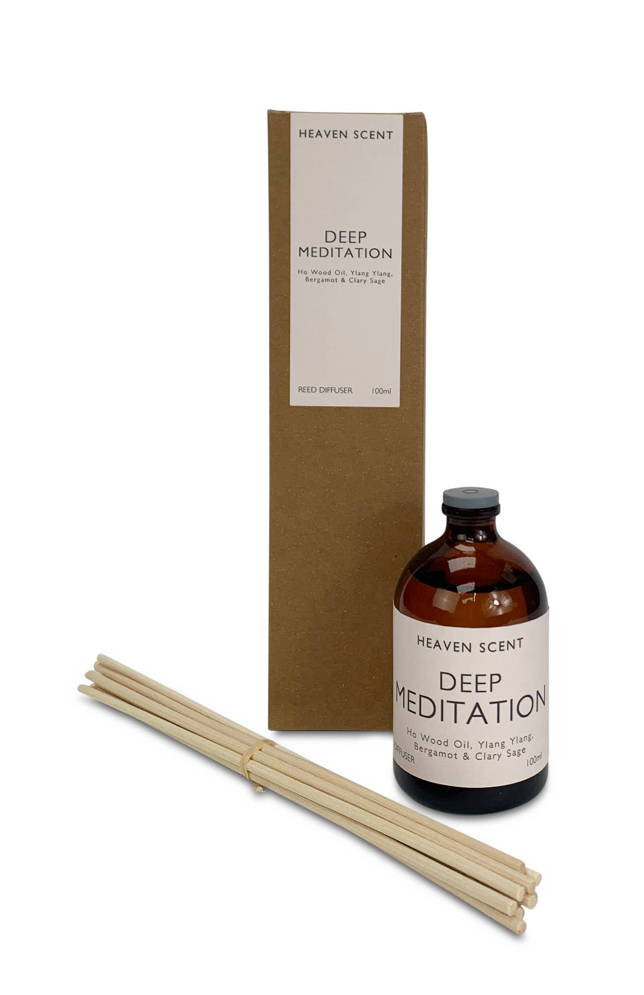 100ml Amber Reed Diffuser - Wellbeing Range
