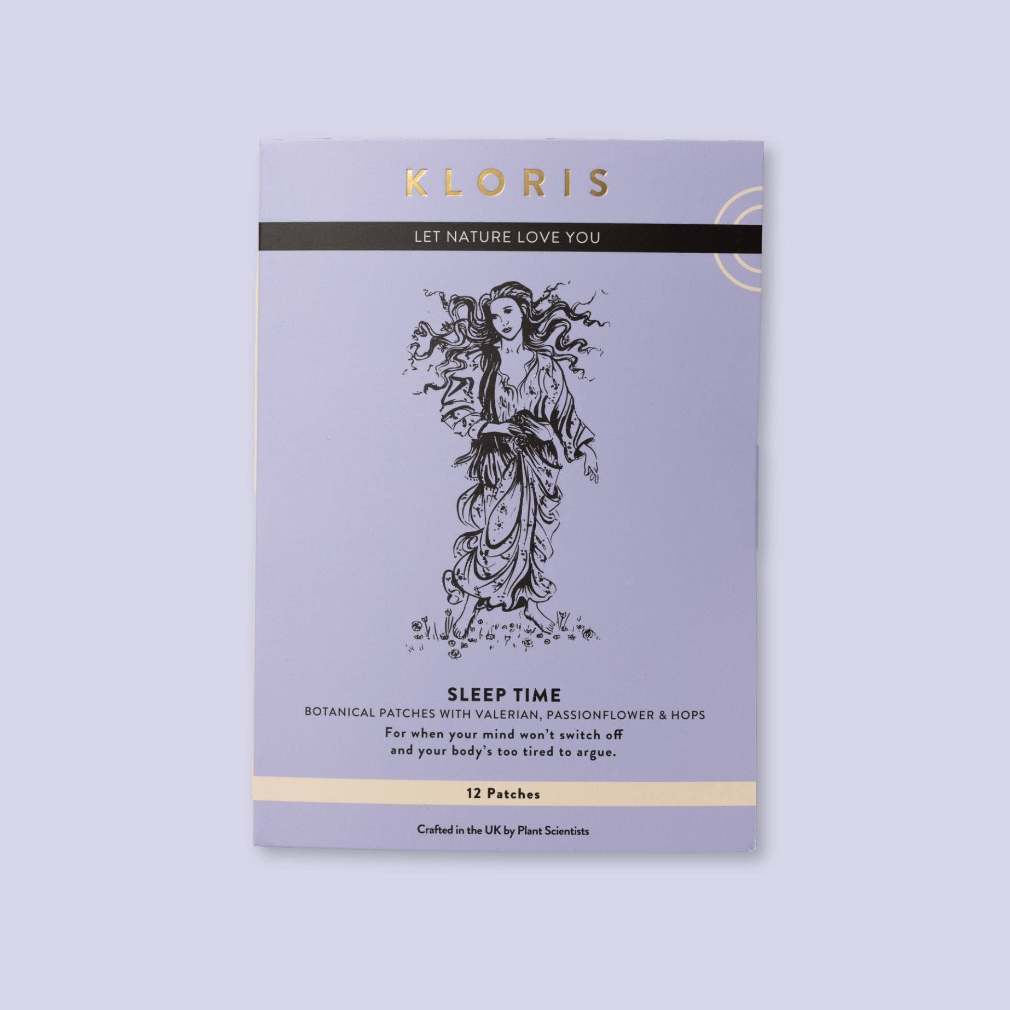 Natural Sleep Patches with Valerian, Hops & Passionflower