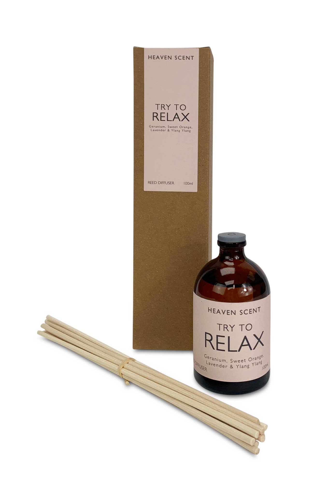 100ml Amber Reed Diffuser - Wellbeing Range