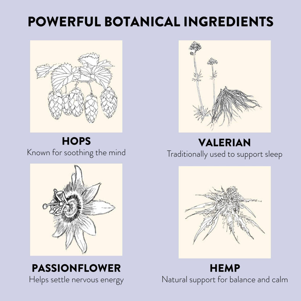 Natural Sleep Patches with Valerian, Hops & Passionflower