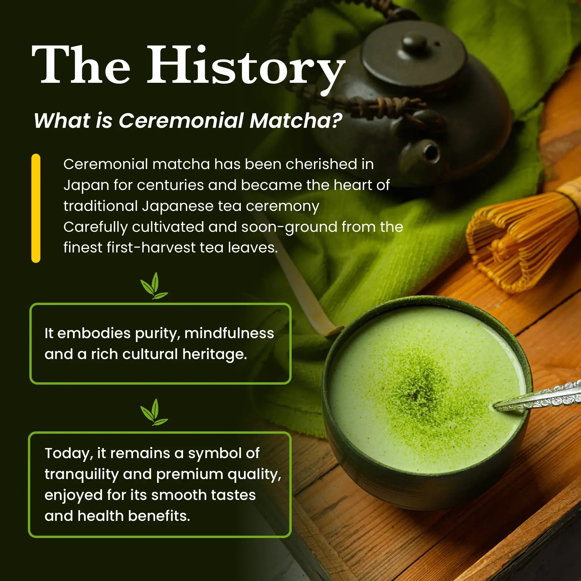 Ceremonial Matcha AAAA+ Grade - 50 Servings - 50g