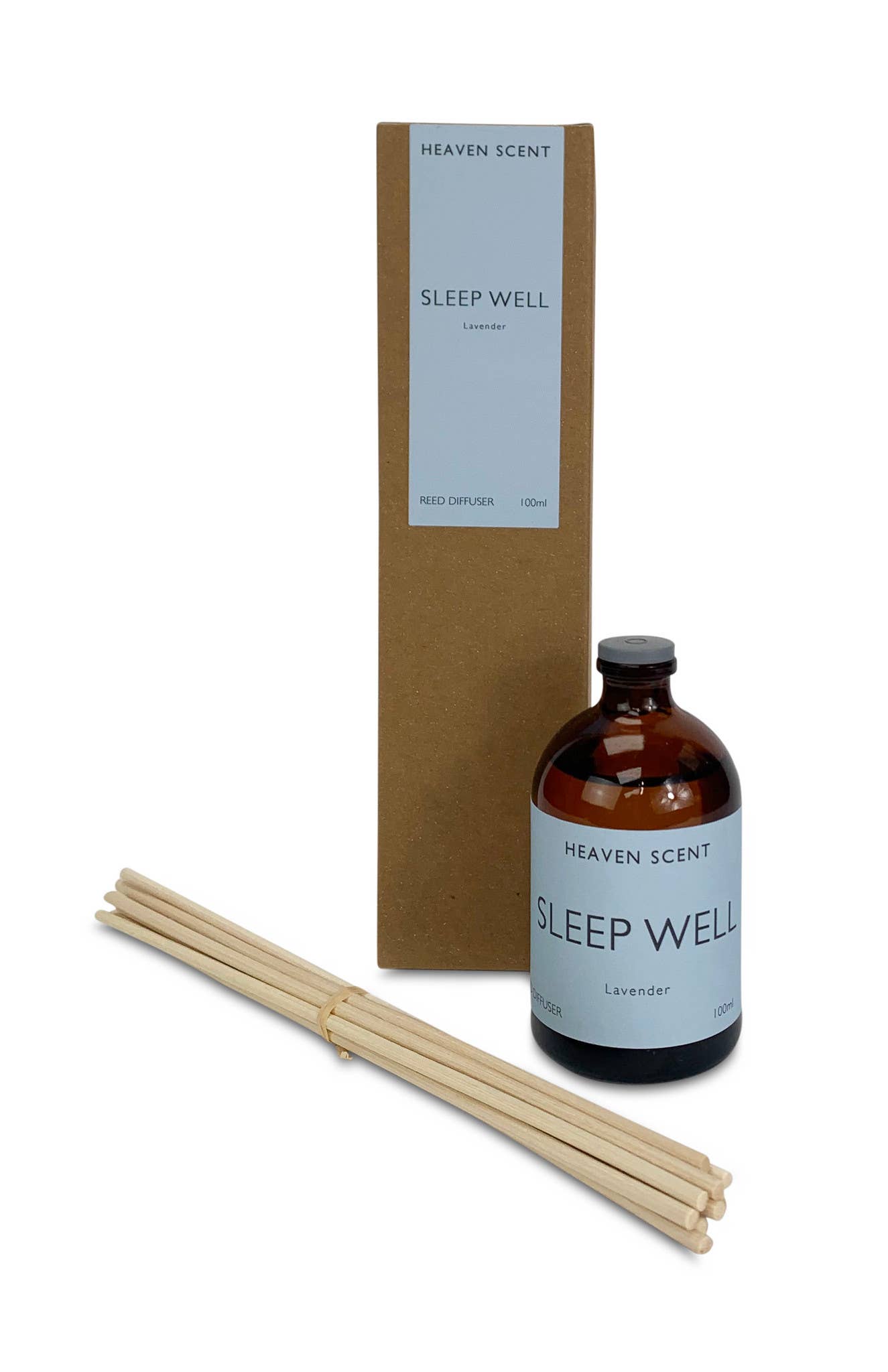 100ml Amber Reed Diffuser - Wellbeing Range